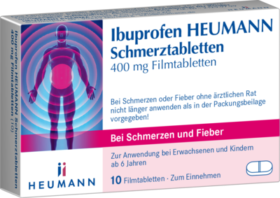 IBUPROFEN Heumann Schmerztabletten 400 mg