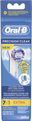 ORAL B Aufsteckbürsten Precision Clean 7+1