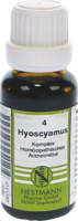 HYOSCYAMUS KOMPLEX Nr.4 Dilution