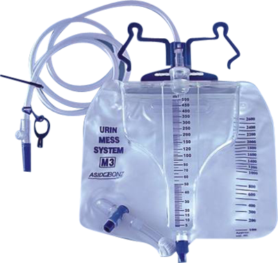 URINMESSSYSTEM M3 1-Kammer 2,6 l 120 cm