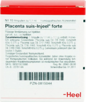 PLACENTA SUIS Injeel forte Ampullen