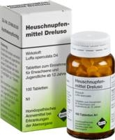 HEUSCHNUPFENMITTEL Dreluso Tabletten