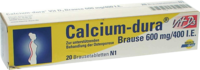 CALCIUM DURA Vit D3 Brause 600 mg/400 I.E.