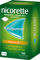 NICORETTE Kaugummi 2 mg freshfruit