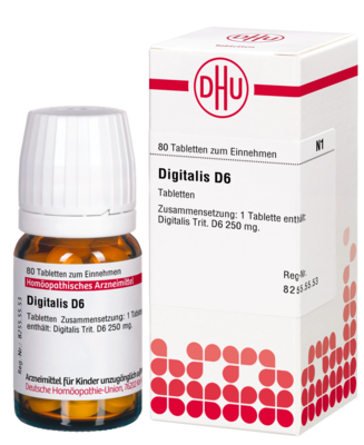 DIGITALIS D 6 Tabletten