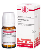 ANACARDIUM D 12 Tabletten