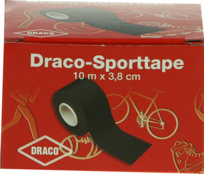 DRACO TAPEVERBAND 3,8 cmx10 m schwarz