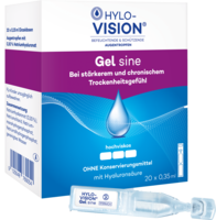 HYLO-VISION Gel sine Einzeldosispipetten