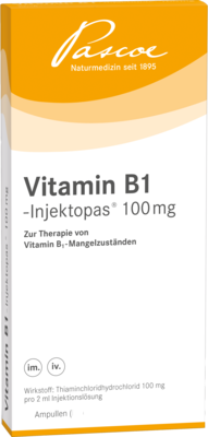 VITAMIN B1 INJEKTOPAS 100 mg Injektionslösung