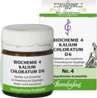 BIOCHEMIE 4 Kalium chloratum D 6 Tabletten