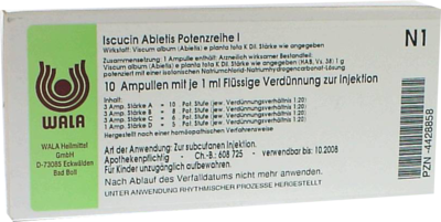 ISCUCIN abietis Potenzreihe I Ampullen