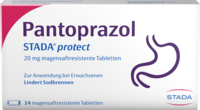 PANTOPRAZOL STADA protect 20 mg magensaftres.Tabl.