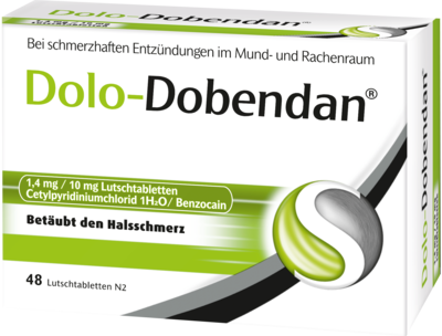 DOLO-DOBENDAN 1,4 mg/10 mg Lutschtabletten