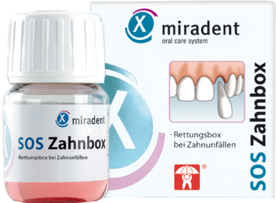 MIRADENT Zahnrettungsbox SOS Zahnbox