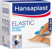 HANSAPLAST Elastic Pflaster 8 cmx5 m