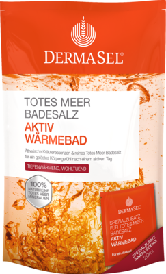 DERMASEL Totes Meer Badesalz+Aktiv Wärme SPA