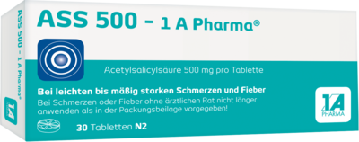 ASS 500-1A Pharma Tabletten