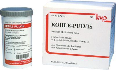 KOHLE pulvis Pulver