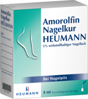 AMOROLFIN Nagelkur Heumann 5% wst.halt.Nagellack