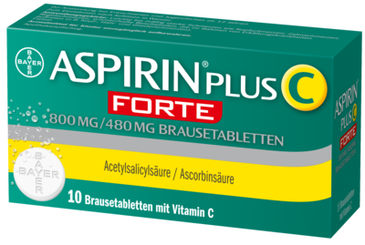 ASPIRIN plus C forte 800 mg/480 mg Brausetabletten