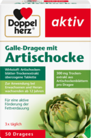 DOPPELHERZ Galle-Dragee mit Artischocke