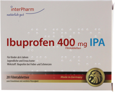 IBUPROFEN 400 mg IPA Filmtabletten