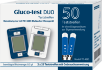 GLUCO TEST DUO Teststreifen