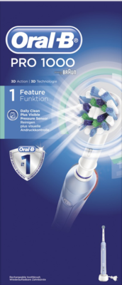 ORAL B PRO 1000 Cross Action elektr.Zahnbürste