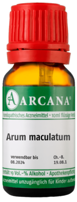 ARUM MACULATUM LM 4 Dilution