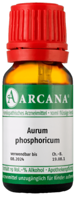 AURUM PHOSPHORICUM LM 20 Dilution