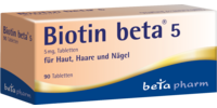 BIOTIN BETA 5 Tabletten