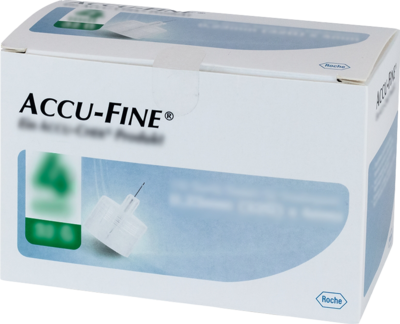 ACCU FINE sterile Nadeln f.Insulinpens 4 mm 32 G