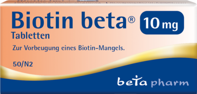 BIOTIN BETA 10 mg Tabletten